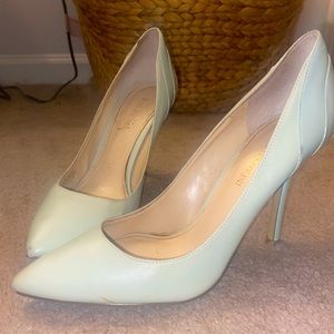 Teal heels